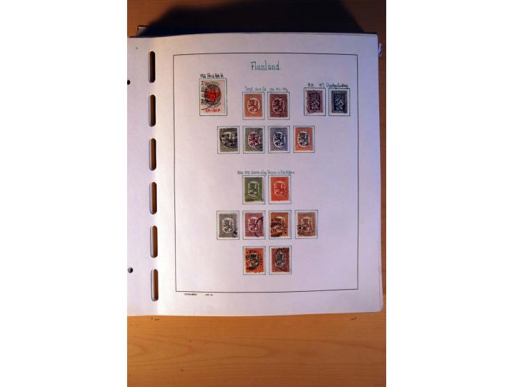1856/1976, gestempelte kpl. Sammlung mit einer Vielzahl von Unternummern wie Zähnungen, Farben etc., dabei u.a. Mi.-Nr. 1I mi