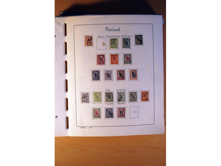 1856/1976, gestempelte kpl. Sammlung mit einer Vielzahl von Unternummern wie Zähnungen, Farben etc., dabei u.a. Mi.-Nr. 1I mi