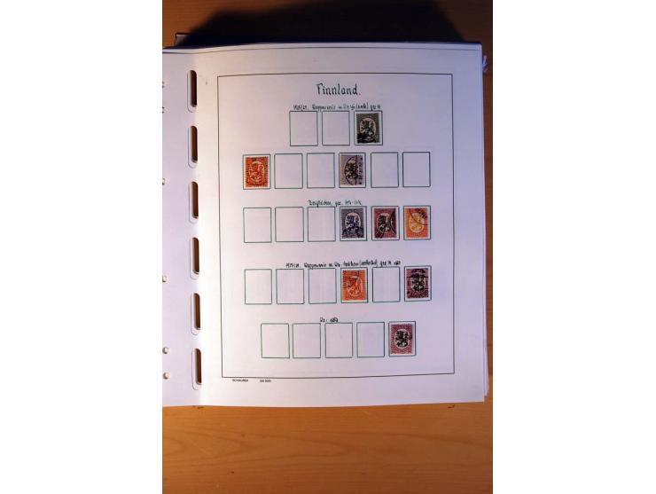 1856/1976, gestempelte kpl. Sammlung mit einer Vielzahl von Unternummern wie Zähnungen, Farben etc., dabei u.a. Mi.-Nr. 1I mi