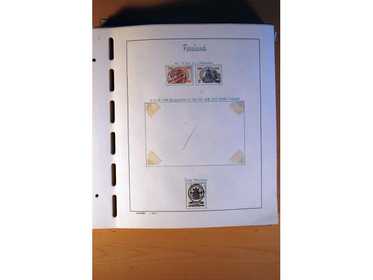 1856/1976, gestempelte kpl. Sammlung mit einer Vielzahl von Unternummern wie Zähnungen, Farben etc., dabei u.a. Mi.-Nr. 1I mi