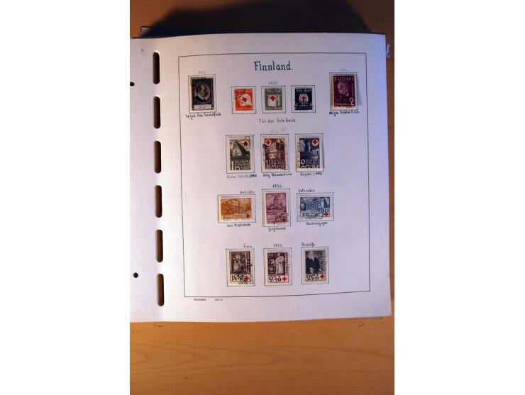 1856/1976, gestempelte kpl. Sammlung mit einer Vielzahl von Unternummern wie Zähnungen, Farben etc., dabei u.a. Mi.-Nr. 1I mi