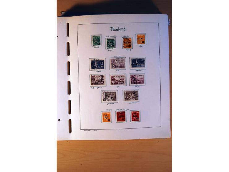 1856/1976, gestempelte kpl. Sammlung mit einer Vielzahl von Unternummern wie Zähnungen, Farben etc., dabei u.a. Mi.-Nr. 1I mi