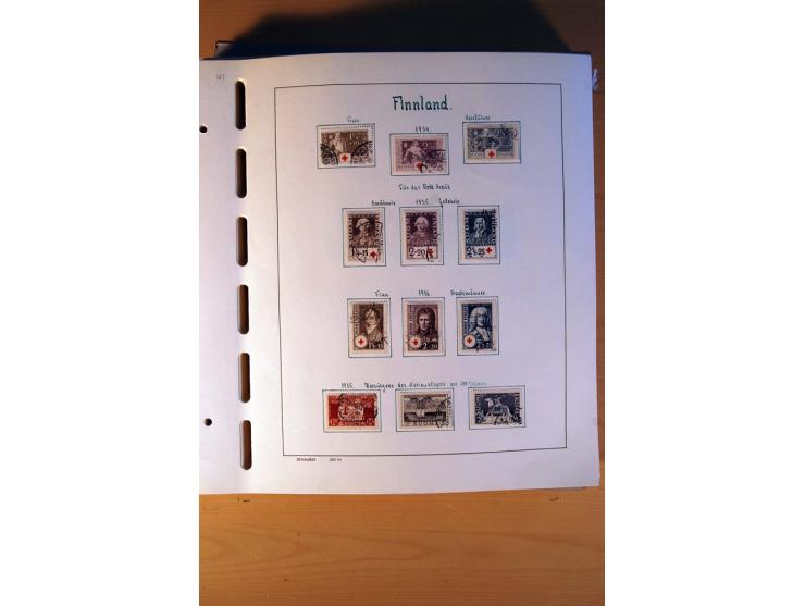 1856/1976, gestempelte kpl. Sammlung mit einer Vielzahl von Unternummern wie Zähnungen, Farben etc., dabei u.a. Mi.-Nr. 1I mi