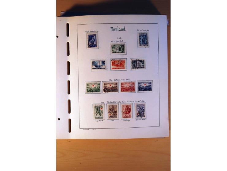 1856/1976, gestempelte kpl. Sammlung mit einer Vielzahl von Unternummern wie Zähnungen, Farben etc., dabei u.a. Mi.-Nr. 1I mi