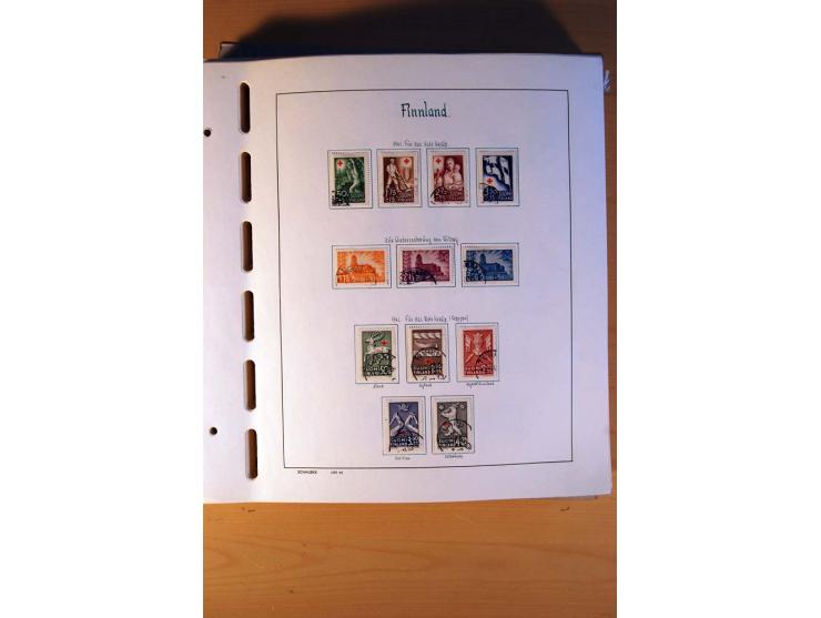 1856/1976, gestempelte kpl. Sammlung mit einer Vielzahl von Unternummern wie Zähnungen, Farben etc., dabei u.a. Mi.-Nr. 1I mi