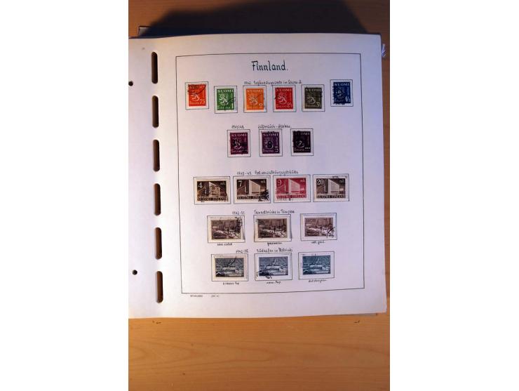 1856/1976, gestempelte kpl. Sammlung mit einer Vielzahl von Unternummern wie Zähnungen, Farben etc., dabei u.a. Mi.-Nr. 1I mi