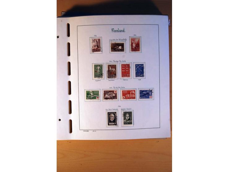 1856/1976, gestempelte kpl. Sammlung mit einer Vielzahl von Unternummern wie Zähnungen, Farben etc., dabei u.a. Mi.-Nr. 1I mi