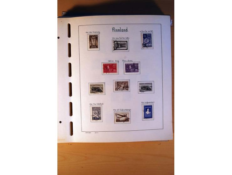 1856/1976, gestempelte kpl. Sammlung mit einer Vielzahl von Unternummern wie Zähnungen, Farben etc., dabei u.a. Mi.-Nr. 1I mi