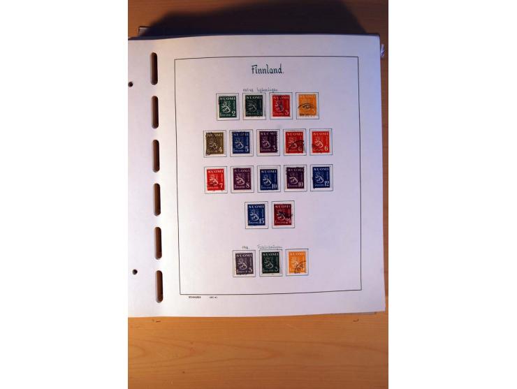 1856/1976, gestempelte kpl. Sammlung mit einer Vielzahl von Unternummern wie Zähnungen, Farben etc., dabei u.a. Mi.-Nr. 1I mi