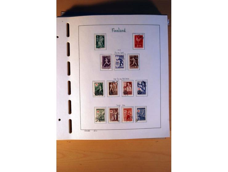 1856/1976, gestempelte kpl. Sammlung mit einer Vielzahl von Unternummern wie Zähnungen, Farben etc., dabei u.a. Mi.-Nr. 1I mi