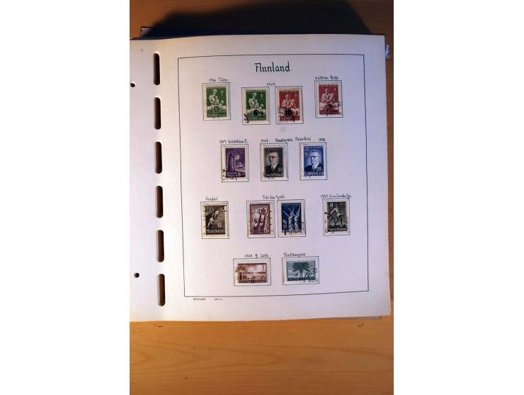 1856/1976, gestempelte kpl. Sammlung mit einer Vielzahl von Unternummern wie Zähnungen, Farben etc., dabei u.a. Mi.-Nr. 1I mi