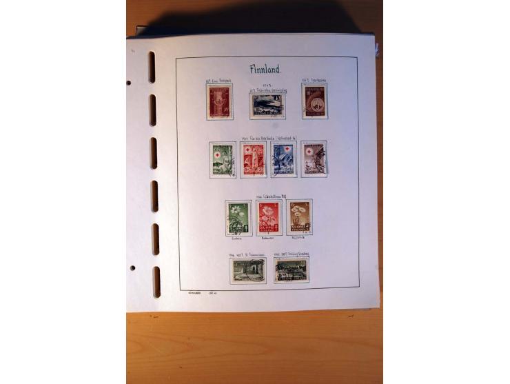 1856/1976, gestempelte kpl. Sammlung mit einer Vielzahl von Unternummern wie Zähnungen, Farben etc., dabei u.a. Mi.-Nr. 1I mi