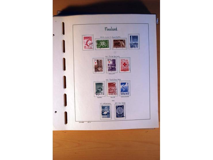 1856/1976, gestempelte kpl. Sammlung mit einer Vielzahl von Unternummern wie Zähnungen, Farben etc., dabei u.a. Mi.-Nr. 1I mi