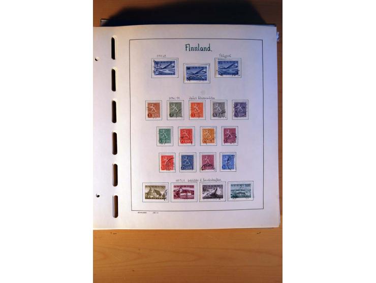 1856/1976, gestempelte kpl. Sammlung mit einer Vielzahl von Unternummern wie Zähnungen, Farben etc., dabei u.a. Mi.-Nr. 1I mi