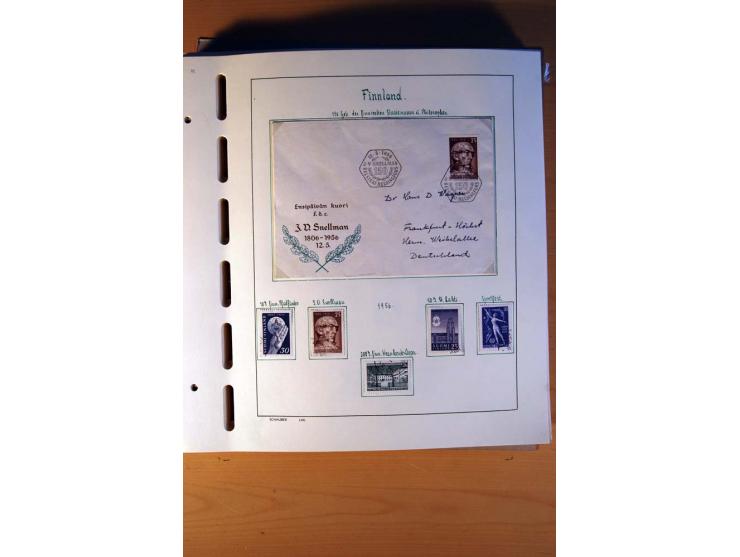 1856/1976, gestempelte kpl. Sammlung mit einer Vielzahl von Unternummern wie Zähnungen, Farben etc., dabei u.a. Mi.-Nr. 1I mi