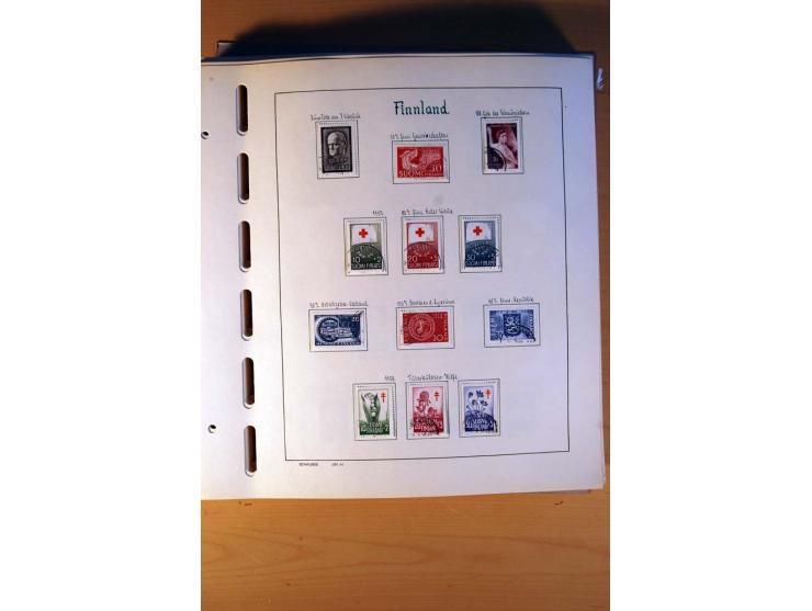 1856/1976, gestempelte kpl. Sammlung mit einer Vielzahl von Unternummern wie Zähnungen, Farben etc., dabei u.a. Mi.-Nr. 1I mi