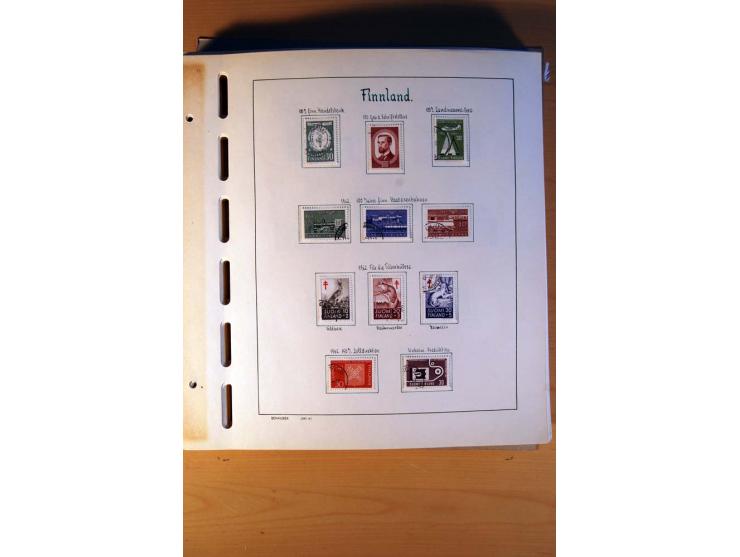 1856/1976, gestempelte kpl. Sammlung mit einer Vielzahl von Unternummern wie Zähnungen, Farben etc., dabei u.a. Mi.-Nr. 1I mi