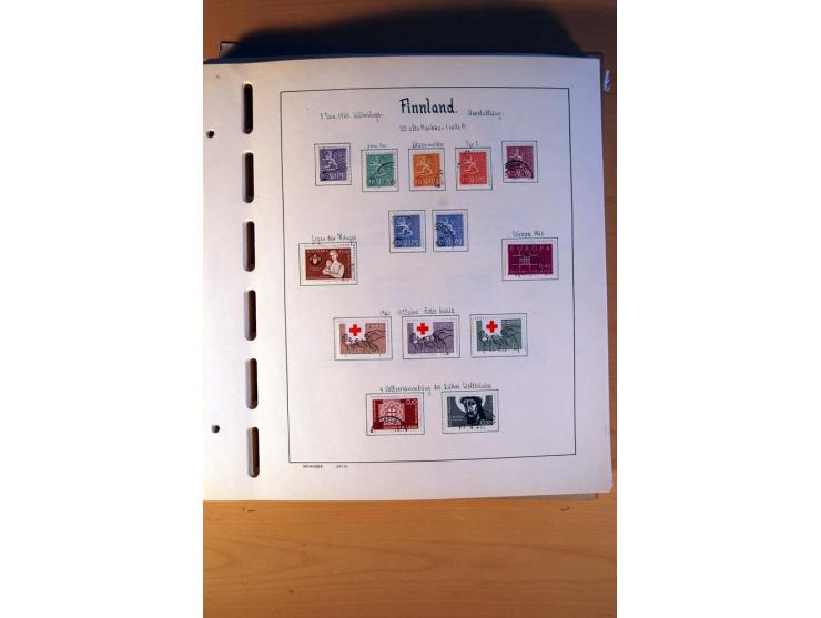 1856/1976, gestempelte kpl. Sammlung mit einer Vielzahl von Unternummern wie Zähnungen, Farben etc., dabei u.a. Mi.-Nr. 1I mi