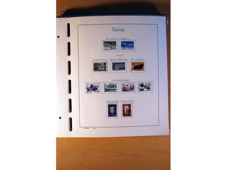 1856/1976, gestempelte kpl. Sammlung mit einer Vielzahl von Unternummern wie Zähnungen, Farben etc., dabei u.a. Mi.-Nr. 1I mi