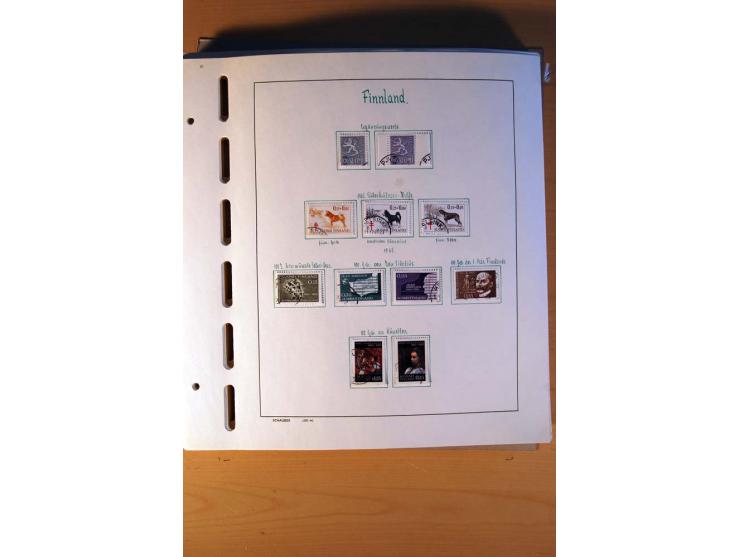 1856/1976, gestempelte kpl. Sammlung mit einer Vielzahl von Unternummern wie Zähnungen, Farben etc., dabei u.a. Mi.-Nr. 1I mi