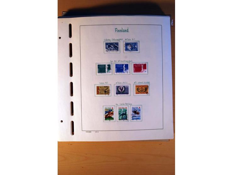 1856/1976, gestempelte kpl. Sammlung mit einer Vielzahl von Unternummern wie Zähnungen, Farben etc., dabei u.a. Mi.-Nr. 1I mi