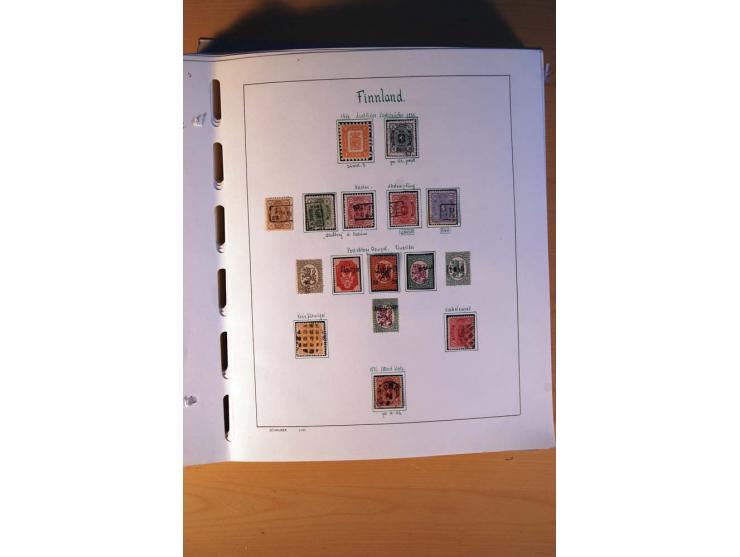 1856/1976, gestempelte kpl. Sammlung mit einer Vielzahl von Unternummern wie Zähnungen, Farben etc., dabei u.a. Mi.-Nr. 1I mi