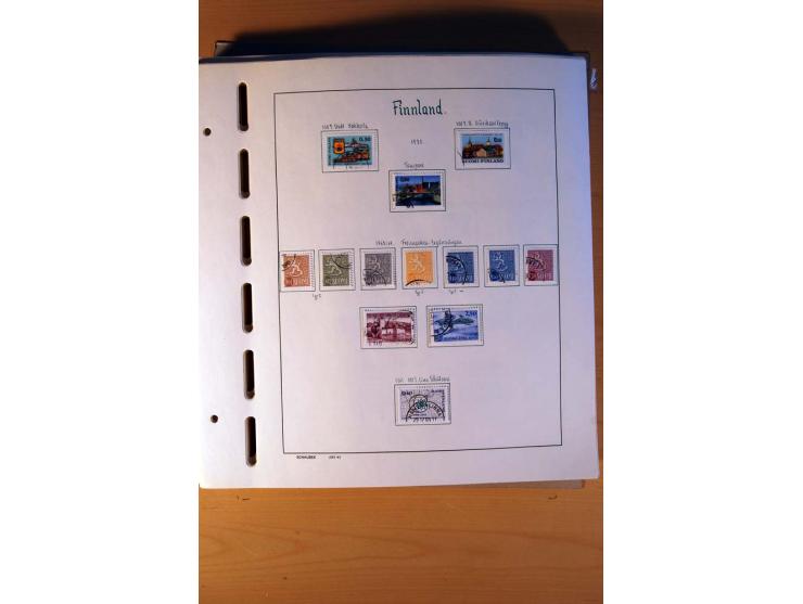1856/1976, gestempelte kpl. Sammlung mit einer Vielzahl von Unternummern wie Zähnungen, Farben etc., dabei u.a. Mi.-Nr. 1I mi