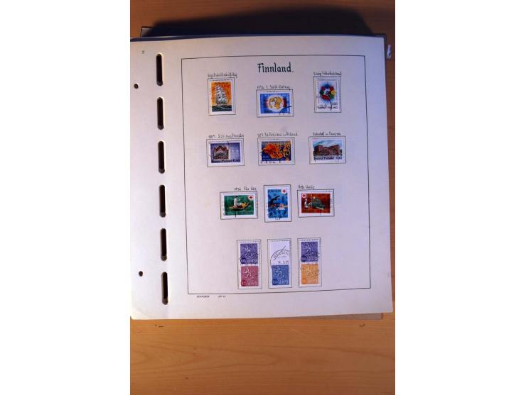 1856/1976, gestempelte kpl. Sammlung mit einer Vielzahl von Unternummern wie Zähnungen, Farben etc., dabei u.a. Mi.-Nr. 1I mi