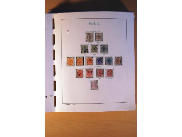 1856/1976, gestempelte kpl. Sammlung mit einer Vielzahl von Unternummern wie Zähnungen, Farben etc., dabei u.a. Mi.-Nr. 1I mi