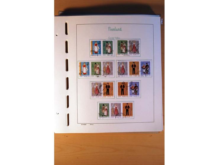 1856/1976, gestempelte kpl. Sammlung mit einer Vielzahl von Unternummern wie Zähnungen, Farben etc., dabei u.a. Mi.-Nr. 1I mi