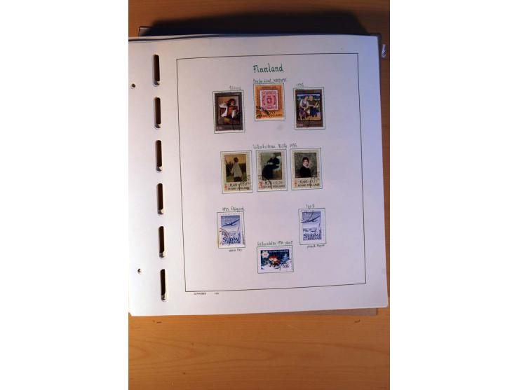 1856/1976, gestempelte kpl. Sammlung mit einer Vielzahl von Unternummern wie Zähnungen, Farben etc., dabei u.a. Mi.-Nr. 1I mi