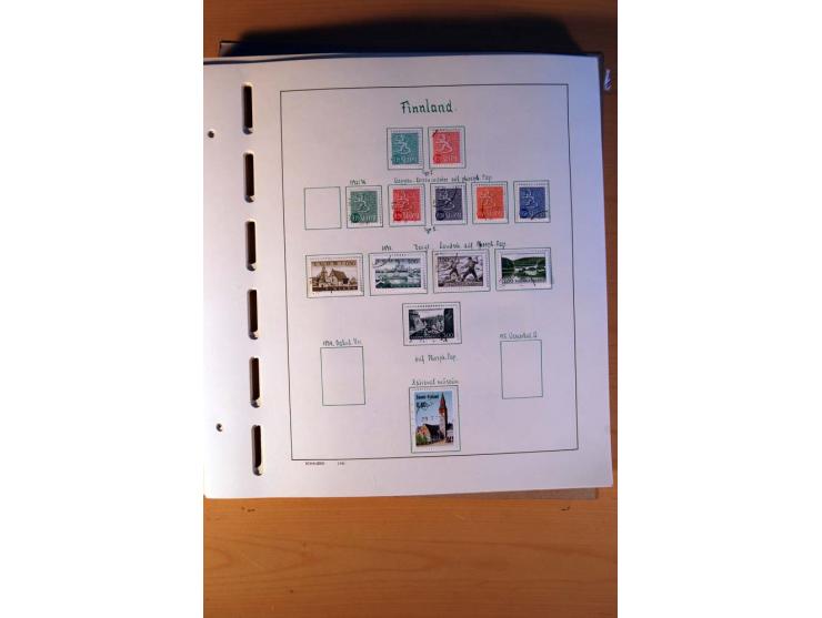 1856/1976, gestempelte kpl. Sammlung mit einer Vielzahl von Unternummern wie Zähnungen, Farben etc., dabei u.a. Mi.-Nr. 1I mi