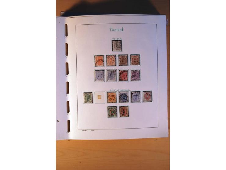 1856/1976, gestempelte kpl. Sammlung mit einer Vielzahl von Unternummern wie Zähnungen, Farben etc., dabei u.a. Mi.-Nr. 1I mi