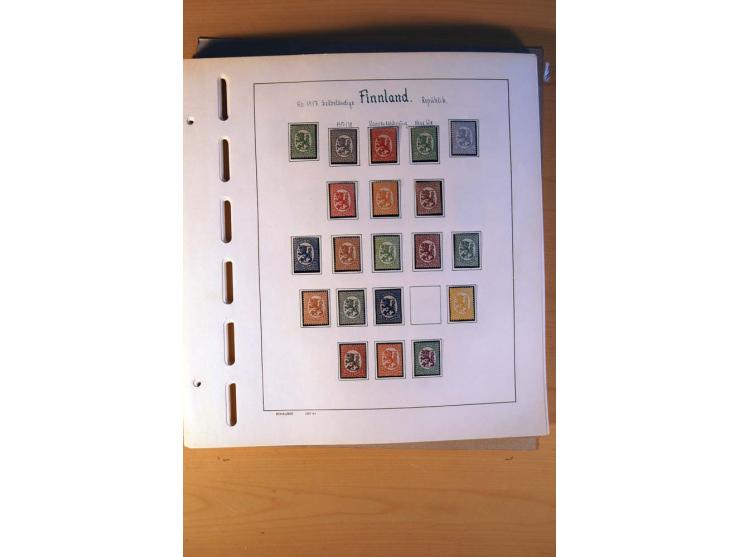 1856/1976, gestempelte kpl. Sammlung mit einer Vielzahl von Unternummern wie Zähnungen, Farben etc., dabei u.a. Mi.-Nr. 1I mi