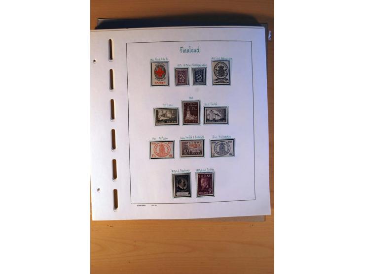1856/1976, gestempelte kpl. Sammlung mit einer Vielzahl von Unternummern wie Zähnungen, Farben etc., dabei u.a. Mi.-Nr. 1I mi