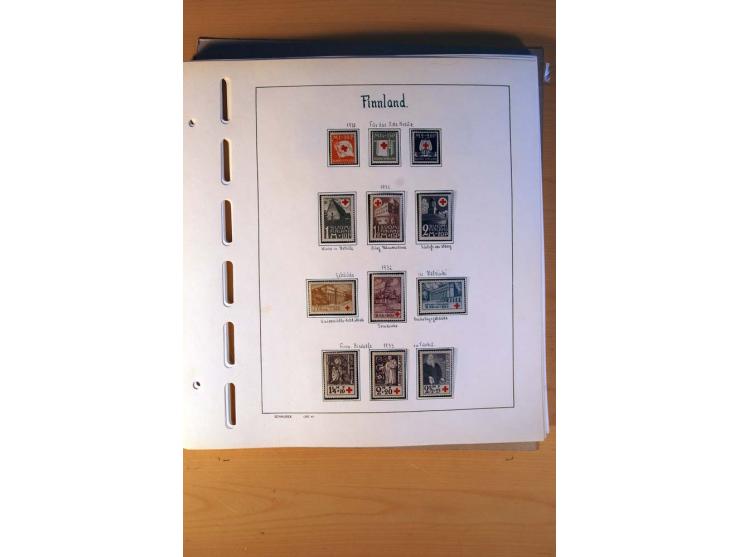 1856/1976, gestempelte kpl. Sammlung mit einer Vielzahl von Unternummern wie Zähnungen, Farben etc., dabei u.a. Mi.-Nr. 1I mi