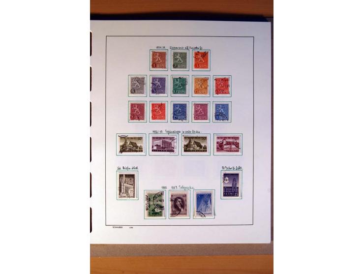1860/1980, überwiegend gestempelte Sammlung mit u.a. Mi.-Nr. 10, 35-47 etc.