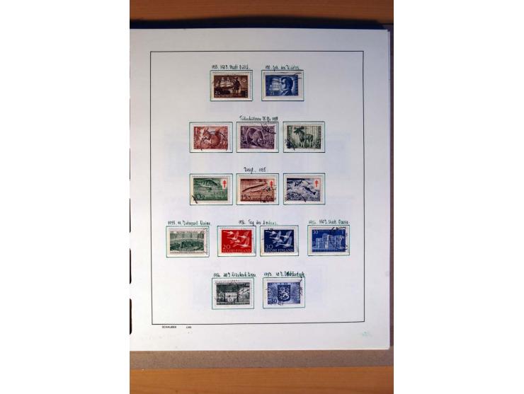 1860/1980, überwiegend gestempelte Sammlung mit u.a. Mi.-Nr. 10, 35-47 etc.