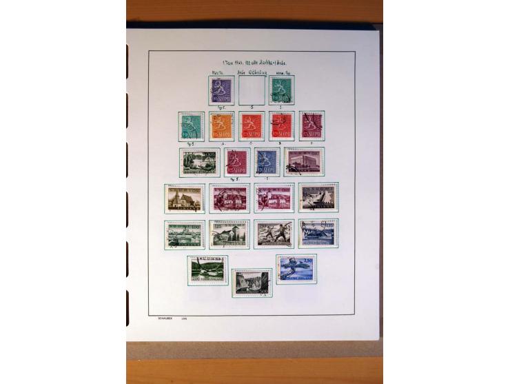 1860/1980, überwiegend gestempelte Sammlung mit u.a. Mi.-Nr. 10, 35-47 etc.