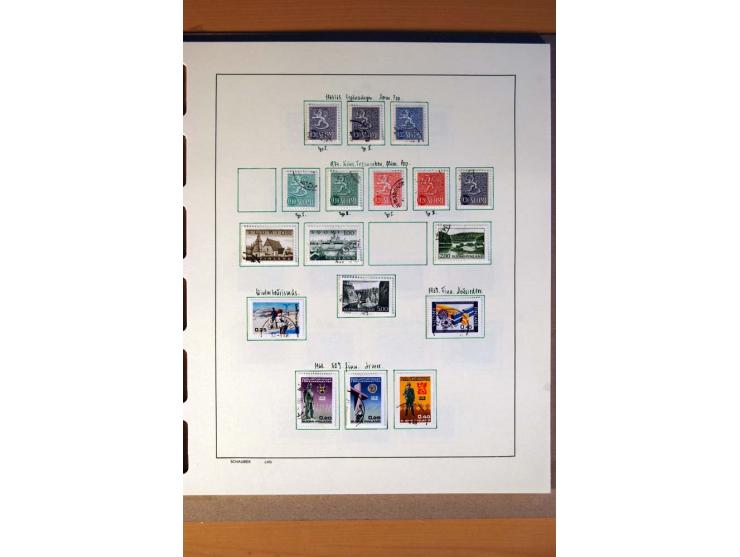 1860/1980, überwiegend gestempelte Sammlung mit u.a. Mi.-Nr. 10, 35-47 etc.