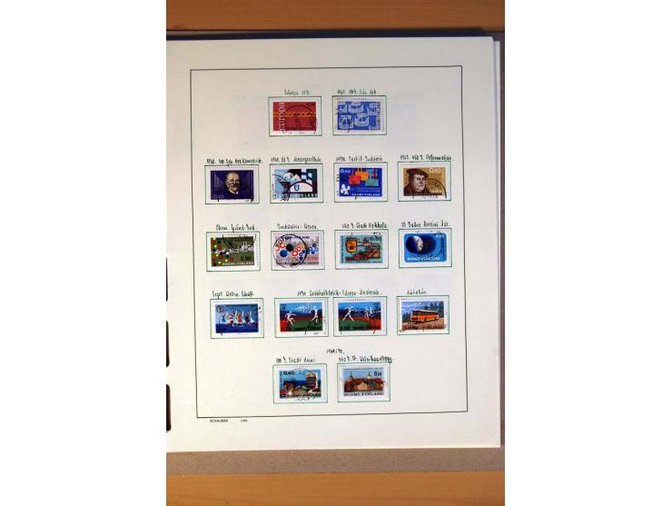 1860/1980, überwiegend gestempelte Sammlung mit u.a. Mi.-Nr. 10, 35-47 etc.