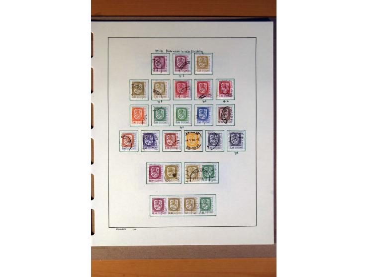 1860/1980, überwiegend gestempelte Sammlung mit u.a. Mi.-Nr. 10, 35-47 etc.
