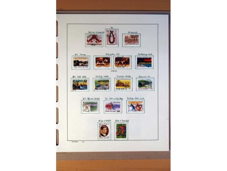 1860/1980, überwiegend gestempelte Sammlung mit u.a. Mi.-Nr. 10, 35-47 etc.