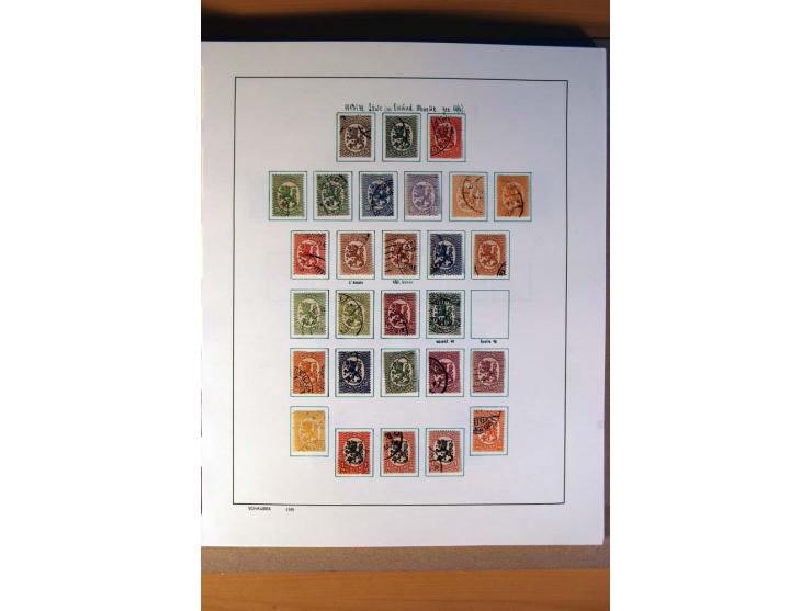 1860/1980, überwiegend gestempelte Sammlung mit u.a. Mi.-Nr. 10, 35-47 etc.