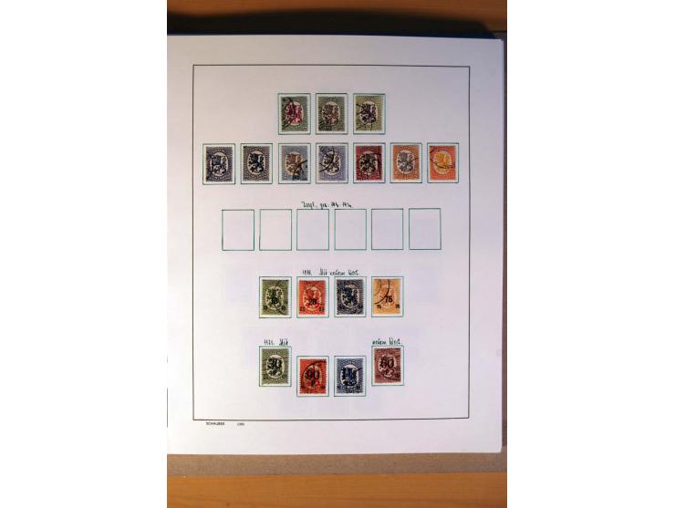 1860/1980, überwiegend gestempelte Sammlung mit u.a. Mi.-Nr. 10, 35-47 etc.