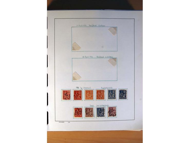 1781/1980, sehr schöne gestempelte Sammlung, teils nach Typen und Farben spezialisiert mit vielen besseren Werten, u.a. Mi.-N