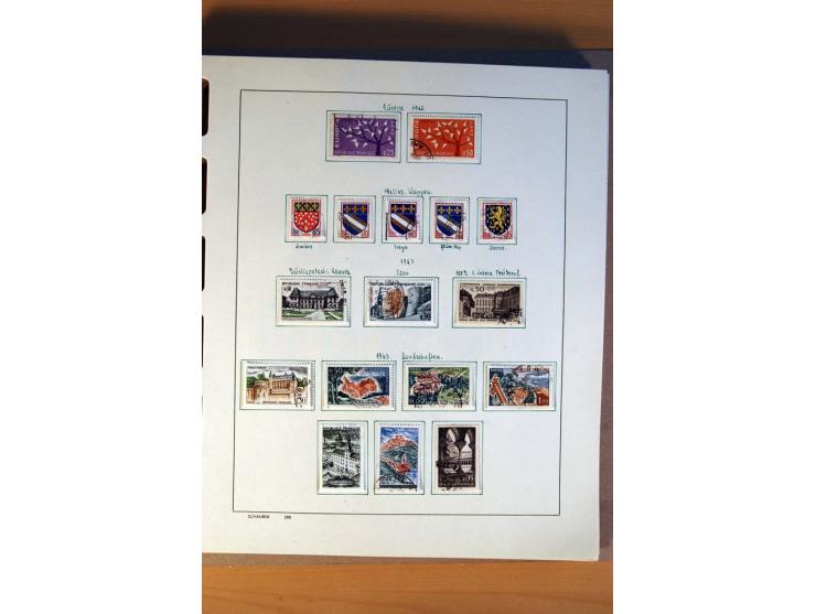 1781/1980, sehr schöne gestempelte Sammlung, teils nach Typen und Farben spezialisiert mit vielen besseren Werten, u.a. Mi.-N