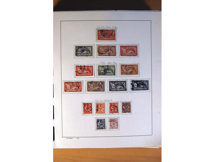 1781/1980, sehr schöne gestempelte Sammlung, teils nach Typen und Farben spezialisiert mit vielen besseren Werten, u.a. Mi.-N