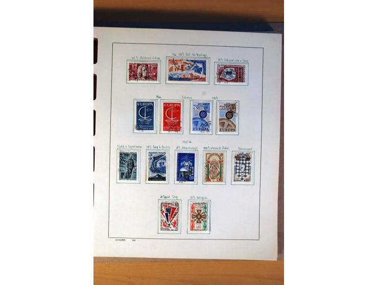 1781/1980, sehr schöne gestempelte Sammlung, teils nach Typen und Farben spezialisiert mit vielen besseren Werten, u.a. Mi.-N
