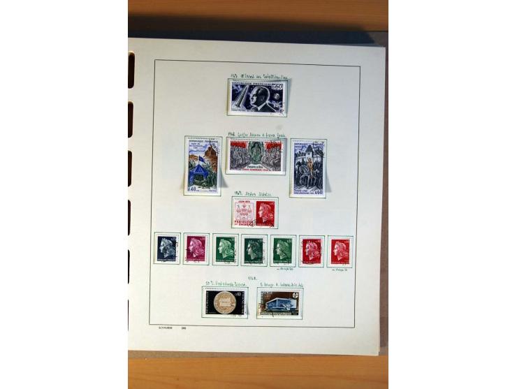 1781/1980, sehr schöne gestempelte Sammlung, teils nach Typen und Farben spezialisiert mit vielen besseren Werten, u.a. Mi.-N